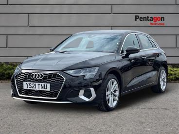 SPOTICAR Audi A3 1.4 Tfsie 40 Sport Sportback S Tronic Euro 6 (s/s) Used Car - Saloon Plug-in Hybrid Black - Burton-on-trent - 1200632454_3