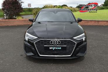 SPOTICAR Audi A3 1.0 Tfsi 30 S Line Euro 6 (s/s) 4dr Used Car - Saloon Petrol Black - Ballymena County Antrim - 1200633919_2