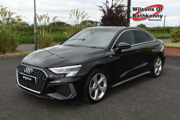 SPOTICAR Audi A3 1.0 Tfsi 30 S Line Euro 6 (s/s) 4dr Used Car - Saloon Petrol Black - Ballymena County Antrim - 1200633919_3