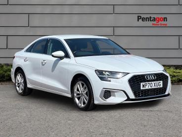 SPOTICAR Audi A3 1.0 Tfsi 30 Sport Euro 6 (s/s) 4dr Used Car - Saloon Petrol White - Nottingham - 1200634061_1