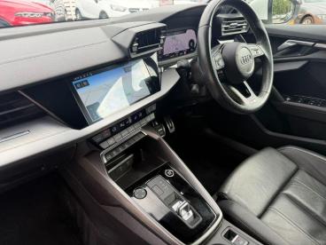 SPOTICAR Audi A3 1.0 Tfsi 30 S Line Sportback S Tronic Euro 6 (s/s) Used Car - Saloon Petrol White - Billinghay - 1200634997_3