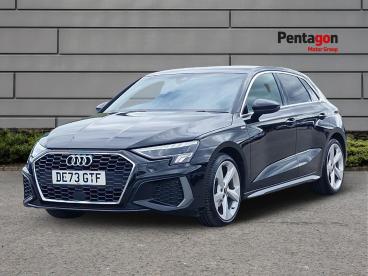 SPOTICAR Audi A3 2.0 Tdi 35 S Line Sportback S Tronic Euro 6 (s/s) Used Car - Saloon Diesel Black - Burton-on-trent - 1200635370_3