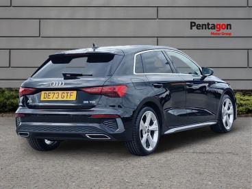 SPOTICAR Audi A3 2.0 Tdi 35 S Line Sportback S Tronic Euro 6 (s/s) Used Car - Saloon Diesel Black - Burton-on-trent - 1200635370_4