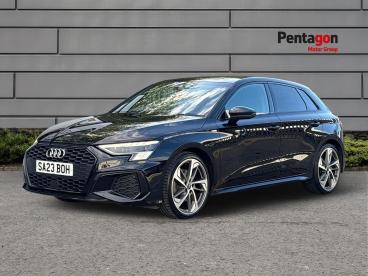SPOTICAR Audi A3 1.5 Tfsi 35 Edition 1 Sportback S Tronic Euro 6 (s Used Car - Saloon Petrol Black - Sheffield - 1200636145_3