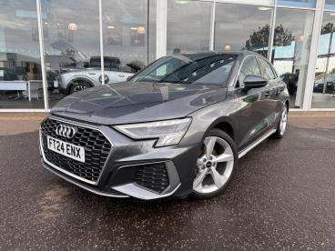 SPOTICAR Audi A3 1.5 Tfsi 35 S Line Sportback Euro 6 (s/s) 5dr Used Car - Saloon Petrol Grey - Boston - 1200640789_5
