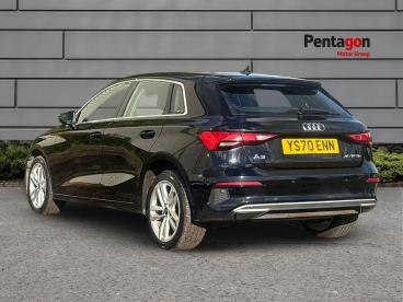 SPOTICAR Audi A3 1.4 Tfsie 40 Sport Sportback S Tronic Euro 6 (s/s) Used Car - Saloon Plug-in Hybrid Black - Derby - 1200642343_2