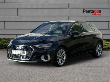 SPOTICAR Audi A3 1.4 Tfsie 40 Sport Sportback S Tronic Euro 6 (s/s) Used Car - Saloon Plug-in Hybrid Black - Derby - 1200642343_3