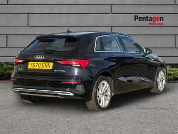 SPOTICAR Audi A3 1.4 Tfsie 40 Sport Sportback S Tronic Euro 6 (s/s) Used Car - Saloon Plug-in Hybrid Black - Derby - 1200642343_4