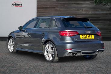 SPOTICAR Audi A3 2.0 Tfsi S Line Sportback Euro 6 (s/s) 5dr Used Car - Saloon Petrol Grey - Oswestry - 1200643878_5