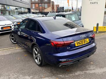 SPOTICAR Audi A4 2.0 Tdi 30 Black Edition S Tronic Euro 6 (s/s) 4dr Used Car - Saloon Diesel Blue - Wakefield - 1200555144_3