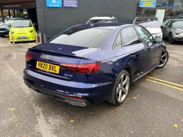 SPOTICAR Audi A4 2.0 Tdi 30 Black Edition S Tronic Euro 6 (s/s) 4dr Used Car - Saloon Diesel Blue - Wakefield - 1200555144_4