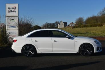 SPOTICAR Audi A4 2.0 Tfsi 35 S Line S Tronic Euro 6 (s/s) 4dr Used Car - Saloon Petrol White - Ballymena County Antrim - 1200588422_4