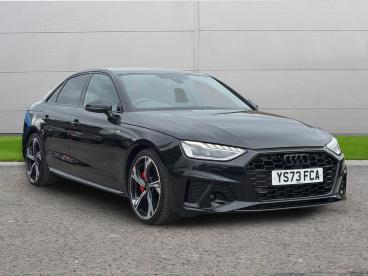 SPOTICAR Audi A4 2.0 Tfsi 40 Black Edition S Tronic Euro 6 (s/s) 4d Used Car - Saloon Petrol Black - Selby - 1200601460_1