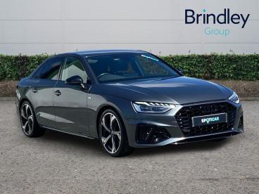 SPOTICAR Audi A4 2.0 Tdi 35 Black Edition S Tronic Euro 6 (s/s) 4dr Used Car - Saloon Diesel Grey - Cannock - 1200614655_1