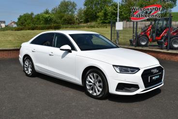 SPOTICAR Audi A4 2.0 Tfsi 35 Technik S Tronic Euro 6 (s/s) 4dr Used Car - Saloon Petrol White - Ballymena County Antrim - 1200633931_1