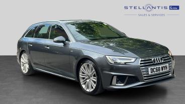 SPOTICAR Audi A4 Avant 2.0 Tfsi 35 S Line S Tronic Euro 6 (s/s) 5dr Used Car - Estate Petrol Grey - Stockport - 1200612729_1
