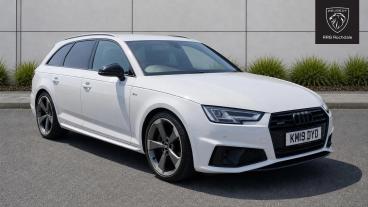 SPOTICAR Audi A4 Avant 2.0 Tdi 40 Black Edition S Tronic Quattro Euro 6 ( Used Car - Estate Diesel White - Rochdale - 1200619445_1