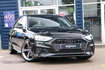 SPOTICAR Audi A4 Avant 2.0 Tfsi 35 Black Edition S Tronic Euro 6 (s/s) 5d Used Car - Estate Petrol Black - Lichfield - 1200624961_1