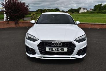 SPOTICAR Audi A5 2.0 Tdi 35 S Line Sportback S Tronic Euro 6 (s/s) Used Car - Saloon Diesel White - Ballymena County Antrim - 1200517619_2