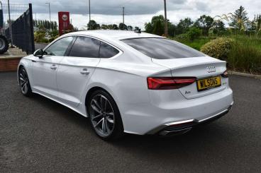 SPOTICAR Audi A5 2.0 Tdi 35 S Line Sportback S Tronic Euro 6 (s/s) Used Car - Saloon Diesel White - Ballymena County Antrim - 1200517619_5