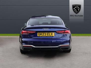 SPOTICAR Audi A5 2.0 Tfsi 35 S Line Sportback S Tronic Euro 6 (s/s) Used Car - Saloon Petrol Blue - Rochdale - 1200550924_4