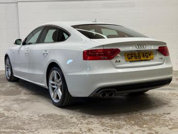 SPOTICAR Audi A5 2.0 Tdi S Line Sportback Multitronic Euro 6 (s/s) Used Car - Saloon Diesel White - Carlisle - 1200596693_2
