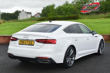 SPOTICAR Audi A5 2.0 Tdi 35 S Line Sportback S Tronic Euro 6 (s/s) Used Car - Saloon Diesel White - Ballymena County Antrim - 1200633924_3