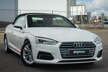 SPOTICAR Audi A5 2.0 Tfsi Sport Euro 6 (s/s) 2dr Used Car - Saloon Petrol White - Bromsgrove - 1200644443_3