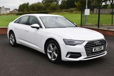 SPOTICAR Audi A6 2.0 Tfsi 40 Sport S Tronic Euro 6 (s/s) 4dr Used Car - Saloon Petrol White - Ballymena County Antrim - 1200542193_1