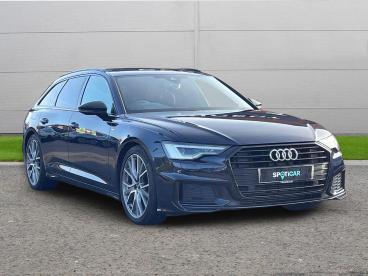 SPOTICAR Audi A6 2.0 Tfsi 40 Black Edition S Tronic Euro 6 (s/s) 5d Used Car - Estate Petrol Blue - Selby - 1200572077_1