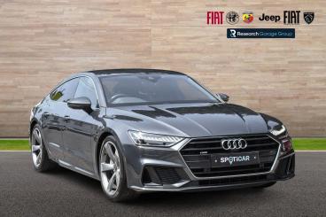 SPOTICAR Audi A7 2.0 Tdi 40 S Line Sportback S Tronic Euro 6 (s/s) Used Car - Hatchback Diesel Grey - Hinckley - 1200605980_1