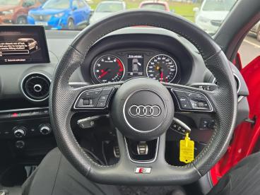 SPOTICAR Audi Q2 1.0 Tfsi 30 Black Edition Euro 6 (s/s) 5dr Used Car - Suv Petrol Red - Workington - 1200546704_3