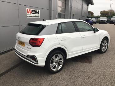SPOTICAR Audi Q2 1.5 Tfsi Cod 35 S Line S Tronic Euro 6 (s/s) 5dr Used Car - Suv Petrol White - Bodmin - 1200551598_4