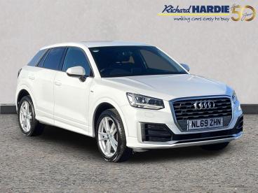 SPOTICAR Audi Q2 1.5 Tfsi Cod 35 S Line S Tronic Euro 6 (s/s) 5dr Used Car - Suv Petrol White - Ashington - 1200552400_1