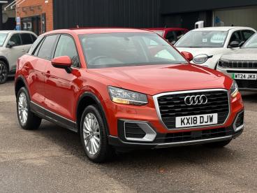 SPOTICAR Audi Q2 1.0 Tfsi 30 Se Euro 6 (s/s) 5dr Used Car - Suv Petrol Orange - Leicester - 1200556792_1