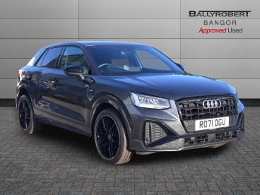 SPOTICAR Audi Q2 1.5 Tfsi Cod 35 Black Edition S Tronic Euro 6 (s/s Used Car - Suv Petrol Grey - Bangor - 1200582364_1