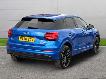 SPOTICAR Audi Q2 1.5 Tfsi Cod 35 Black Edition S Tronic Euro 6 (s/s Used Car - Suv Petrol Blue - Worksop - 1200589141_5