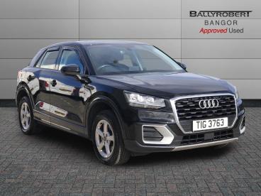 SPOTICAR Audi Q2 1.0 Tfsi Se Euro 6 (s/s) 5dr Used Car - Suv Petrol Black - Bangor - 1200590376_1
