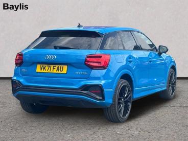SPOTICAR Audi Q2 1.0 Tfsi 30 Black Edition Euro 6 (s/s) 5dr Used Car - Suv Petrol Blue - Hereford - 1200614849_2