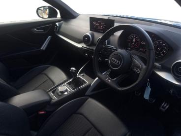 SPOTICAR Audi Q2 1.0 Tfsi 30 Black Edition Euro 6 (s/s) 5dr Used Car - Suv Petrol Blue - Hereford - 1200614849_3