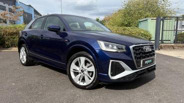 SPOTICAR Audi Q2 1.5 Tfsi Cod 35 S Line S Tronic Euro 6 (s/s) 5dr Used Car - Suv Petrol Blue - Crewe - 1200620023_1