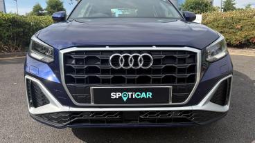 SPOTICAR Audi Q2 1.5 Tfsi Cod 35 S Line S Tronic Euro 6 (s/s) 5dr Used Car - Suv Petrol Blue - Crewe - 1200620023_2