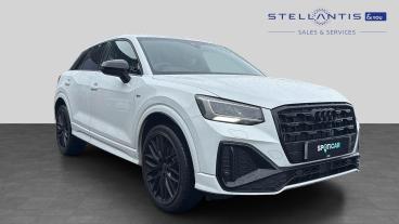SPOTICAR Audi Q2 1.5 Tfsi Cod 35 Black Edition S Tronic Euro 6 (s/s Used Car - Suv Petrol White - Salford - 1200629956_1