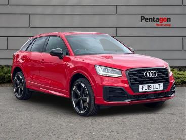 SPOTICAR Audi Q2 1.6 Tdi 30 Black Edition Euro 6 (s/s) 5dr Used Car - Suv Diesel Red - Nottingham - 1200632771_1
