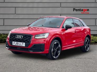SPOTICAR Audi Q2 1.6 Tdi 30 Black Edition Euro 6 (s/s) 5dr Used Car - Suv Diesel Red - Nottingham - 1200632771_3
