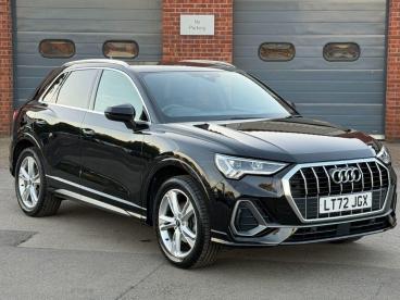 SPOTICAR Audi Q3 1.5 Tfsi Cod 35 S Line S Tronic Euro 6 (s/s) 5dr Used Car - Suv Petrol Black - Billinghay - 1200550590_1