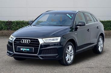 SPOTICAR Audi Q3 2.0 Tdi S Line Edition S Tronic Quattro Euro 6 (s/ Used Car - Suv Diesel Black - Cannock - 1200550625_2