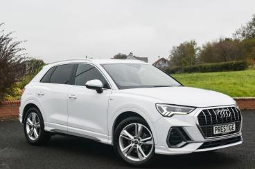 SPOTICAR Audi Q3 1.5 Tfsi Cod 35 S Line Euro 6 (s/s) 5dr Used Car - Suv Petrol White - Ballymena County Antrim - 1200559780_1