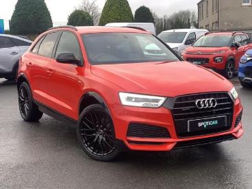 SPOTICAR Audi Q3 2.0 Tdi Black Edition S Tronic Quattro Euro 6 (s/s Used Car - Suv Diesel Red - Eglinton - 1200561719_1