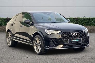 SPOTICAR Audi Q3 2.0 Tdi 40 Black Edition Sportback S Tronic Quattr Used Car - Suv Diesel Black - Cannock - 1200569546_1